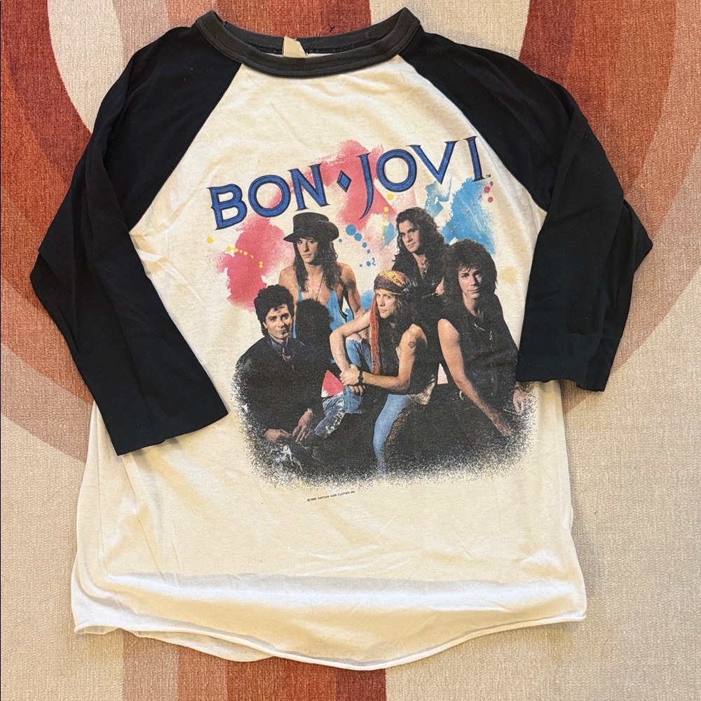 Original 1989 Bon Jovi Brotherhood tour Shirt